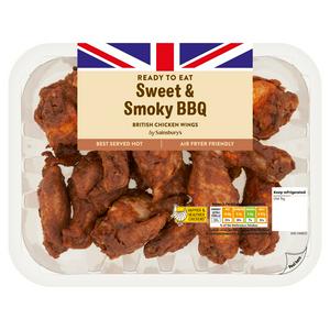 Sainsbury's Roast Whole Cooked British Chicken 894g - 1112g