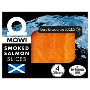 Mowi Smoked Scottish Salmon Slices x4 100g