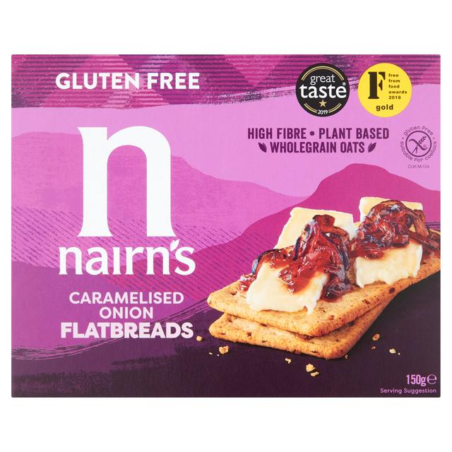 Nairns Nairn's Caramelised Onion Flatbreads 150g