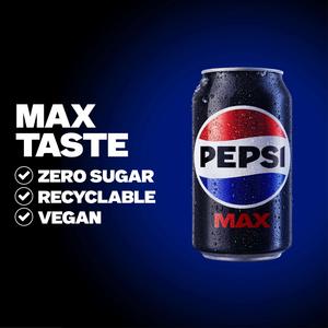 Pepsi Max No Sugar Cola Can 330ml - gallery image 2