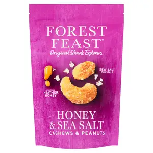 Forest Feast Slow Roasted Heather Honey Peanuts & Cashews 120g