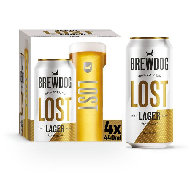BrewDog Lost Lager 4X440ml