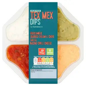 Sainsbury's Selection Tex-Mex Dips 400g