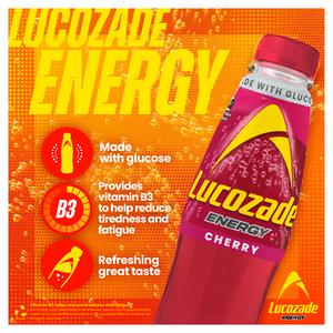 Lucozade Energy Cherry 4x380ml - gallery image 2
