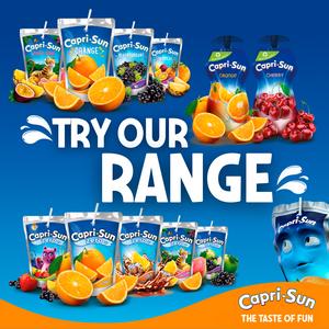 Capri-Sun Double Strength Orange No Added Sugar Multivitamin Squash 1L - gallery image 3