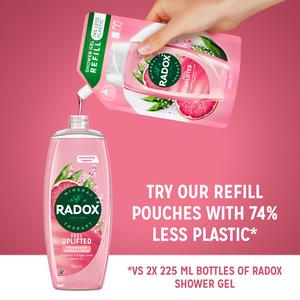 Radox Mineral Therapy Feel Uplifted Shower Gel Grapefruit & Ginger Body Wash 450ml - gallery image 6