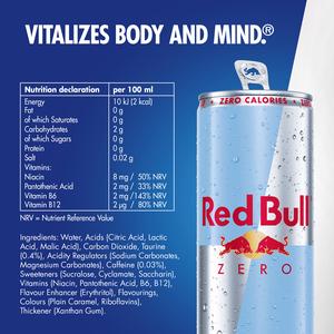 Red Bull Energy Drink Zero 4x250ml - gallery image 3