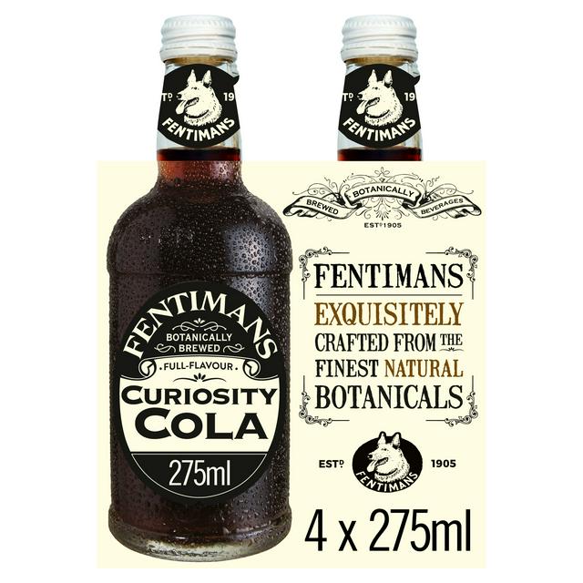 Fentimans Curiosity Cola 4x275ml Sainsbury S