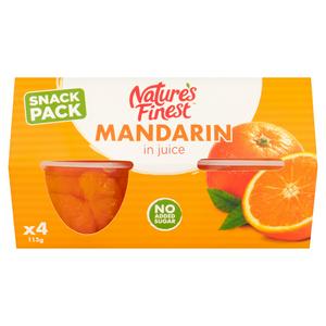 Nature's Finest Fruit Cocktail In Juice 4x120g | Sainsbury's