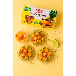 Nature's Finest 4 x 113g Multipack Tropical Fruits in Juice - gallery image 2