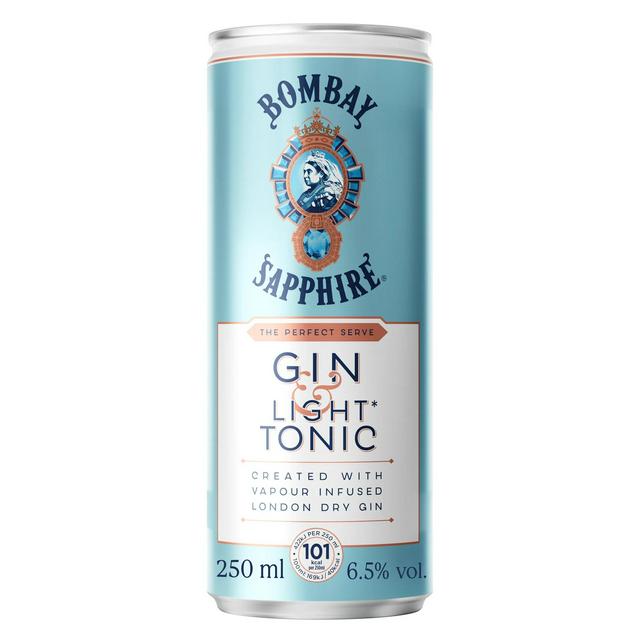 Bombay Sapphire Gin & Tonic Light 25cl - gallery image 1