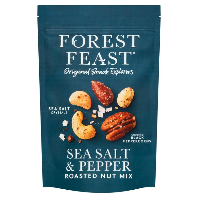Forest Feast Slow Roasted Sea Salt & Black Peppercorn Nut Mix 120g - gallery image 1