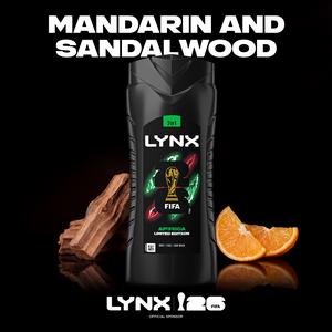 Lynx 500ml Africa 3 in 1 Body Wash Shower Gel for Men - gallery image 3