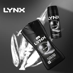 Lynx Black Shower Gel Body Wash for Men 225ml - gallery image 5