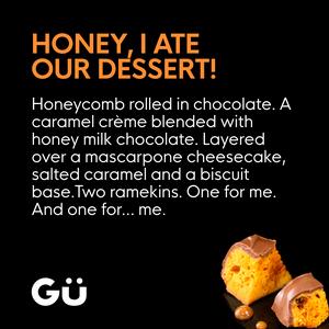 Gü Honeycomb Zillionaire Cheesecake Dessert 2 x 86.5g - gallery image 3