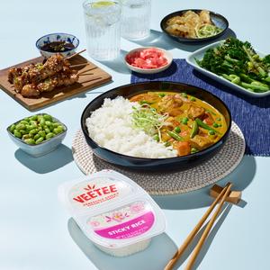 Veetee Heat&eat Sticky Rice Pots x2 260g - gallery image 2