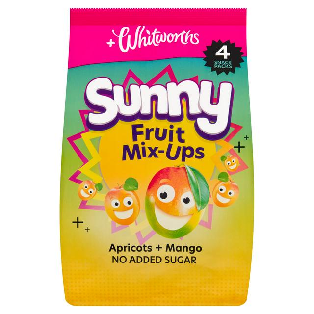 Whitworths Sunny Fruit Mix-Ups Apricots & Mango 4x18g - gallery image 1