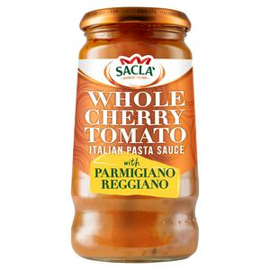 Sacla' Whole Cherry Tomato Italian Pasta Sauce with Parmesan 350g