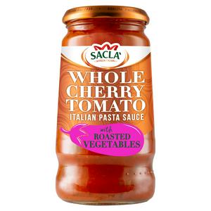 Sacla' Whole Cherry Tomato & Roasted Vegetable Pasta Sauce 350g