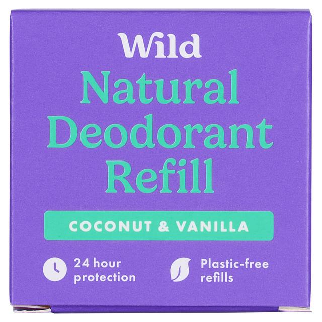 Wild Coconut & Vanilla Natural Deodorant Refill 40g