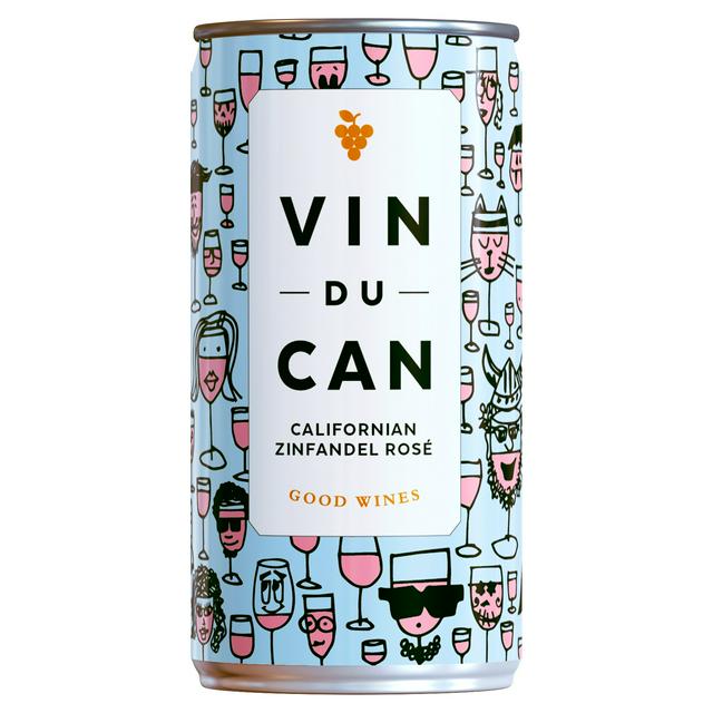 Vin Du Can Californian Zinfandel Rose 187ml Sainsbury S