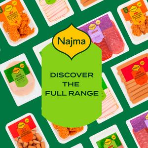 Najma Halal Mini Chicken Sausages Smoked 400g - gallery image 5