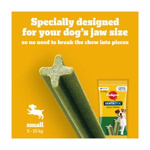 Pedigree Dentastix Fresh Adult Small Dog Treats Dental Sticks x35 550g - gallery image 2