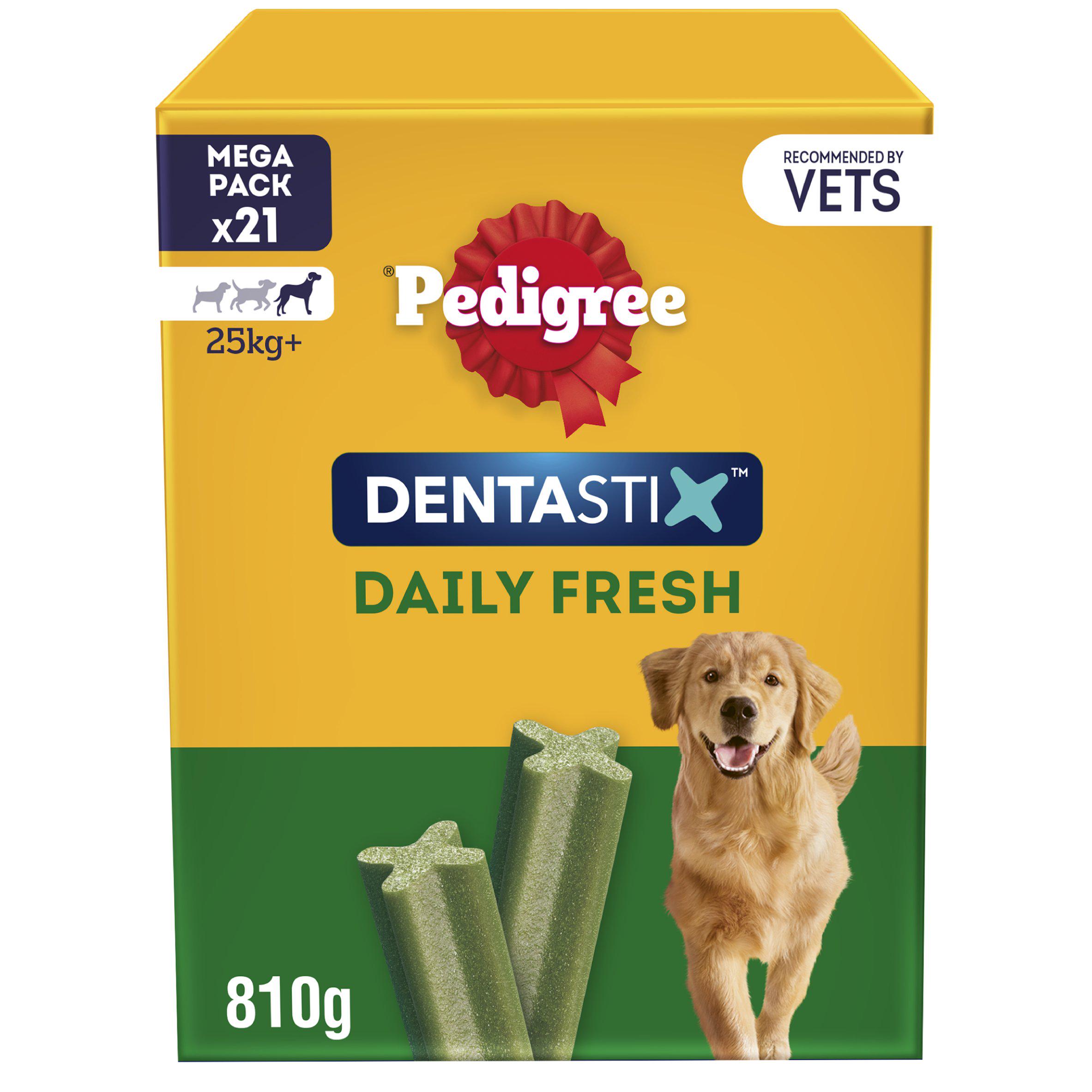 Pedigree Dentastix Fresh Adult Large Dog Dental Chews x21 810g