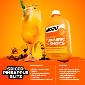 MOJU Turmeric Dosing Bottle Shots x7 420ml - gallery image 4