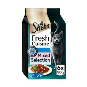 Sheba 50g clearance pouches