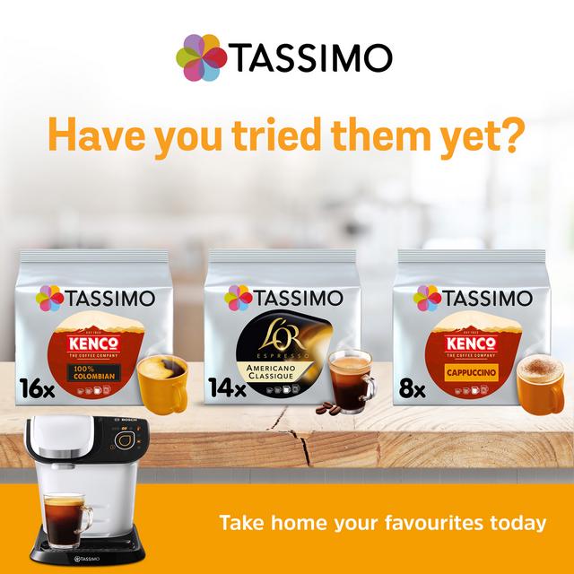 Tassimo Costa Americano Coffee Pods 12x9g Sainsbury's