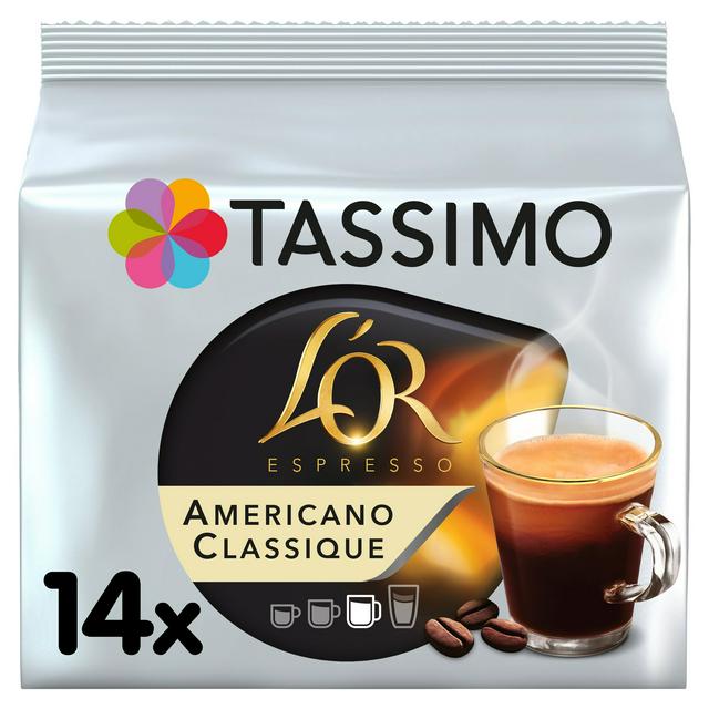 Dosette TASSIMO Café L'OR Espresso Splendente X16