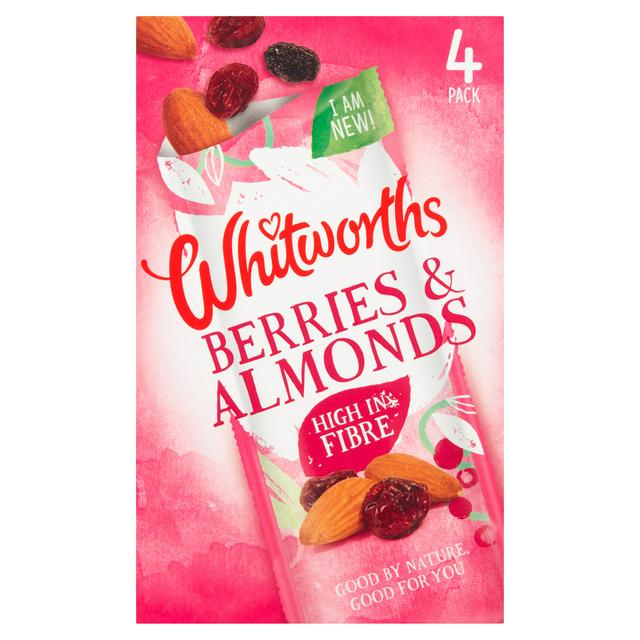 Whitworths Berries Almonds 4x20g Sainsbury S