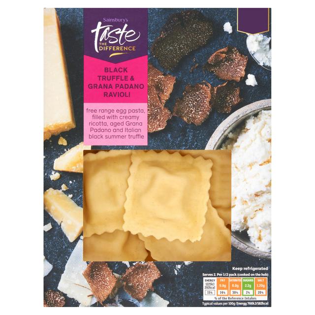 Sainsbury's Truffle & Grana Padano Tortell, Taste the Difference 250g |  Sainsbury's