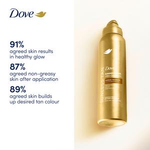 Dove Summer Revived Gradual Tanning Mousse Light Medium Hydrates Skin & Builds Natural Glow 150ml - gallery image 3