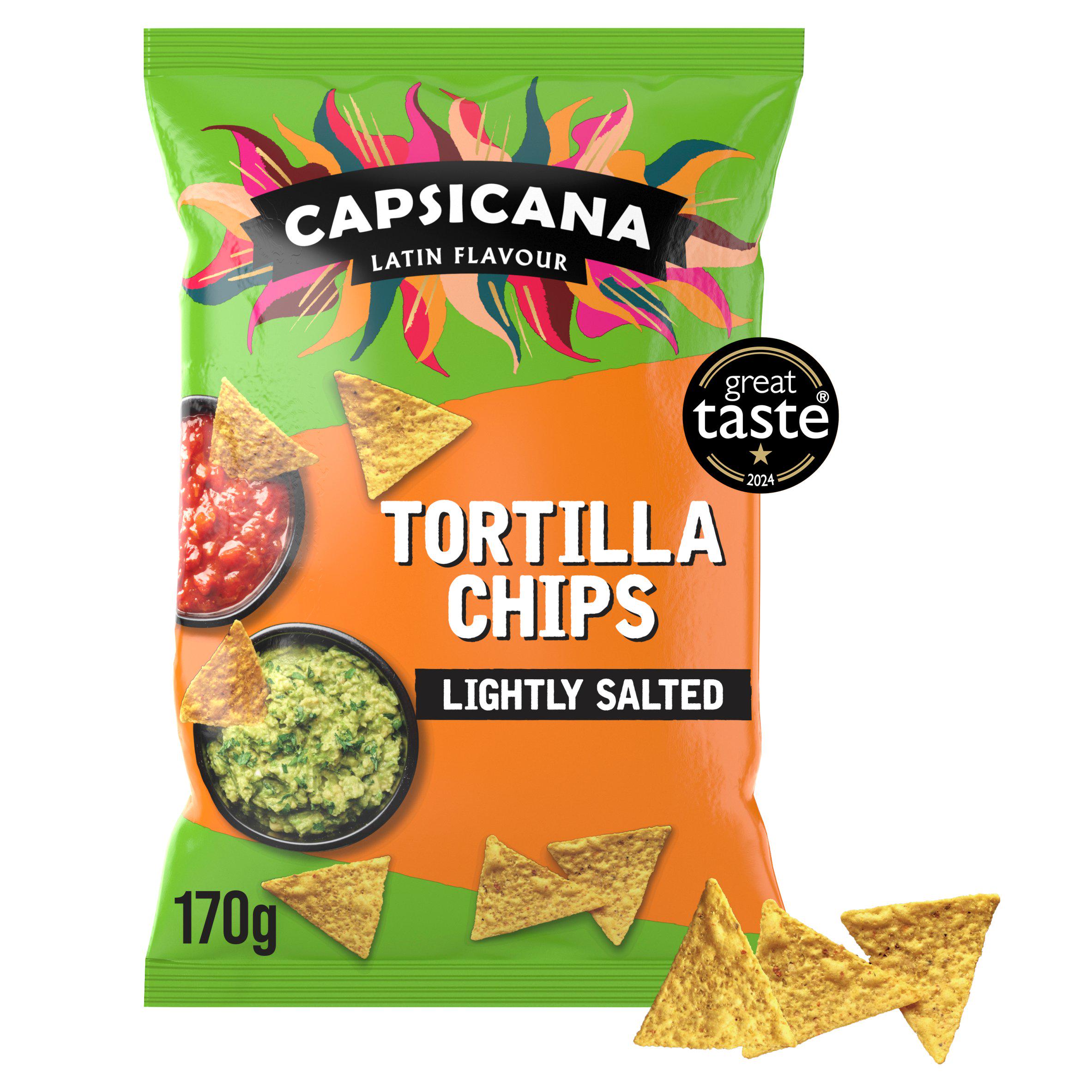 Capsicana Tortilla Chips Lightly Salted 170g