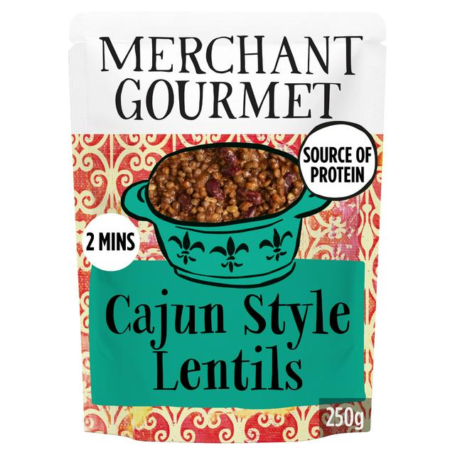 Merchant Gourmet Spicy Cajun Style Lentils Red Kidney Beans
