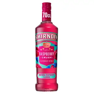 SAINSBURYS > Food Cupboard > Smirnoff Raspberry Crush Flavoured Vodka 70cl