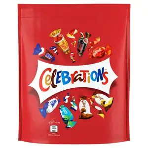 Celebrations Milk Chocolate Mini Chocolate & Biscuit Bars Sharing Pouch 370g