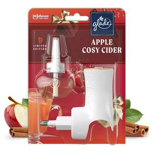 Glade Electric Scented Oil Christmas Scented Electric Plugin Apple Cosy Cider 20ml