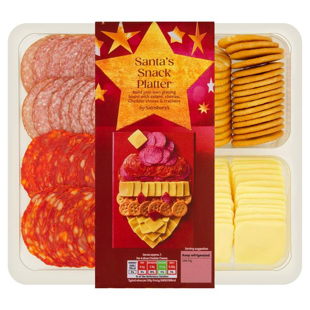 Sainsbury's 314g Santa's Snack Platter - gallery image 1