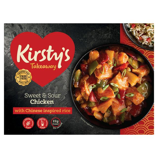 Kirsty's 450g Takeaway Sweet & Sour Chicken with Chinese Inspired Rice - gallery image 1