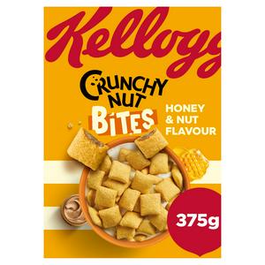 Kelloggs Crunchy Nut Bites Honey & Nut Flavour 375g