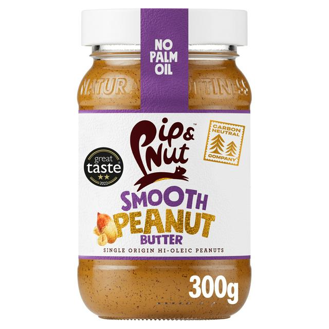 Pip & Nut Smooth Peanut Butter 300g | Sainsbury's