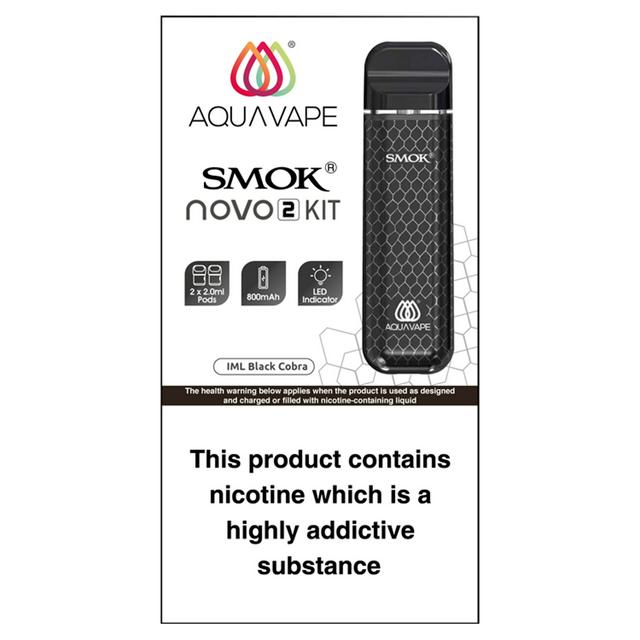 Aqua Vape Smok Novo Pod 2 Kit Sainsbury s