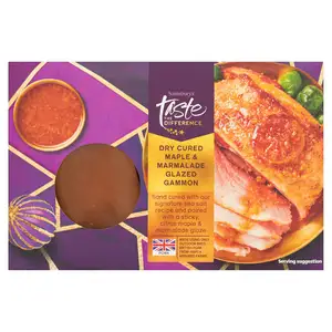 Sainsbury's Maple & Marmalade Glazed Gammon Joint,Taste the Difference 1.3kg