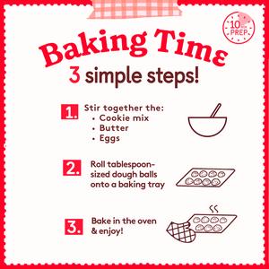Betty Crocker Rainbow Cookie Mix 495g - gallery image 4