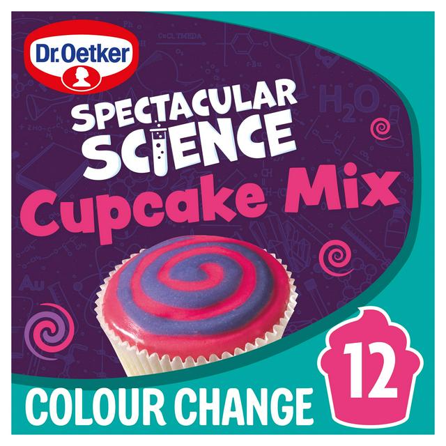 Dr. Oetker Science Crazy Colour Changing Icing Cupcake 295g | Sainsbury's