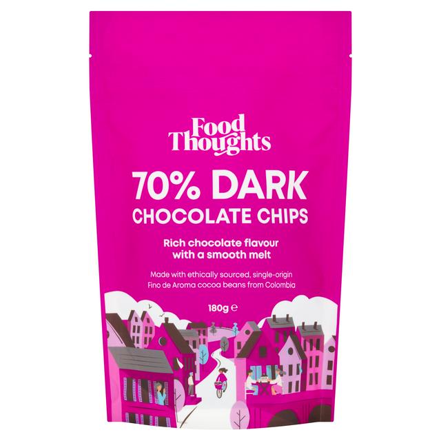 Food Thoughts 70% Dark Chocolate Chips 180g