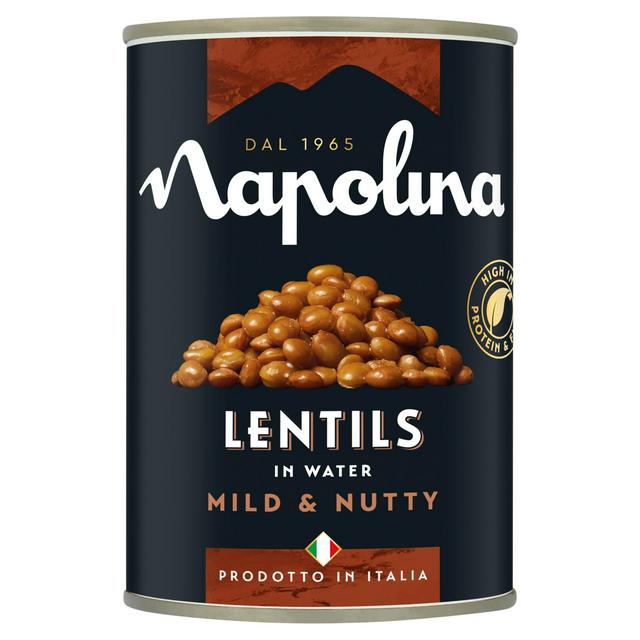 Napolina Lentils in Water 400g - gallery image 1